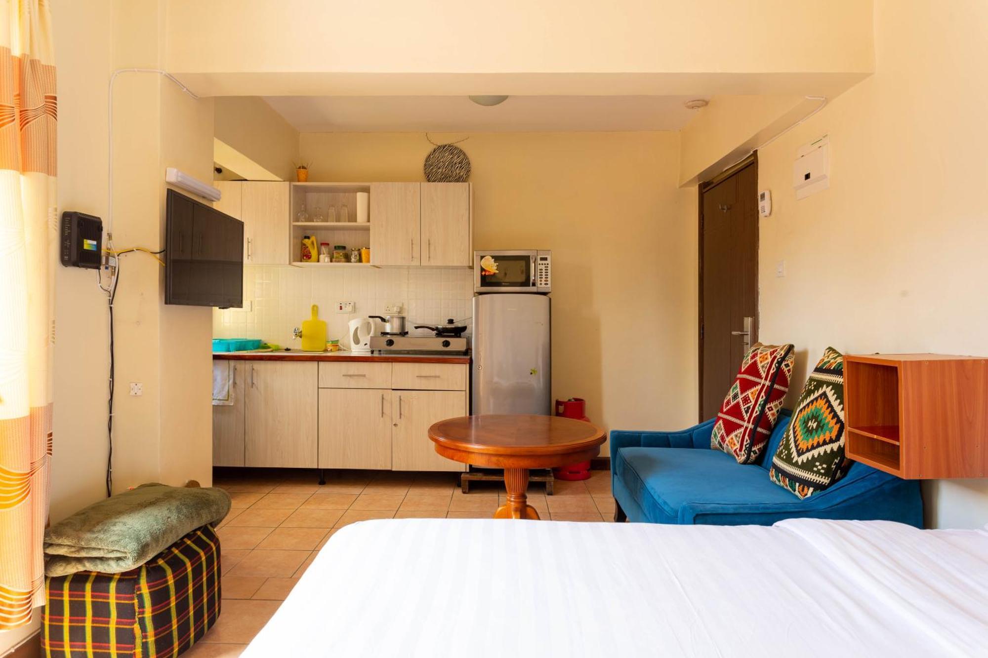 City View With Rooftop Pool - Studio Nairobi Exteriér fotografie