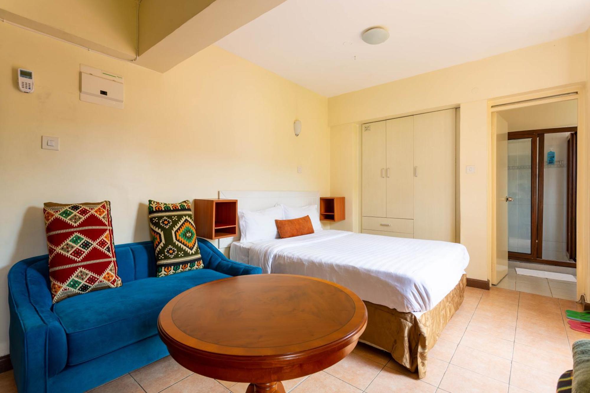 City View With Rooftop Pool - Studio Nairobi Exteriér fotografie